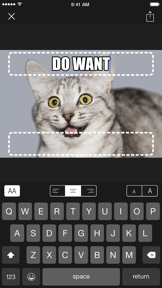 MemeIt! – Easy meme generator screenshot