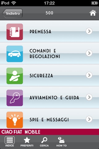 Ciao Fiat Mobile screenshot 2