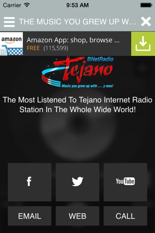 BNetRadio-Tejano screenshot 3