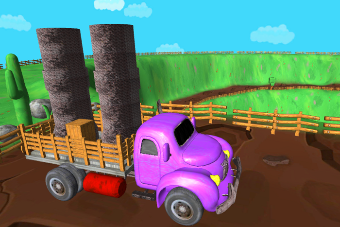 Delivery Truck Driver 3D