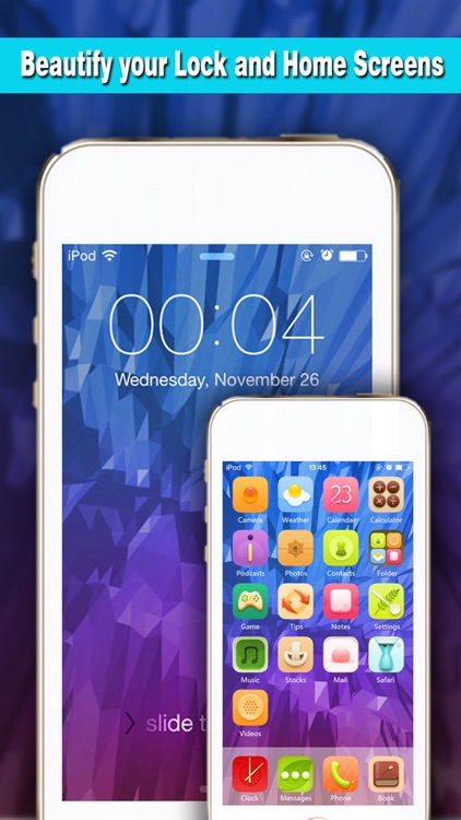 Magic Screen Pro - Wallpapers & Backgrounds Maker with Cool HD Themes for iOS8 & iPhone6 screenshot-3