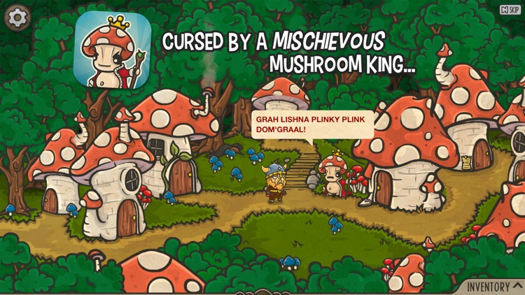 Bad Viking and the Curse of the Mushroom King