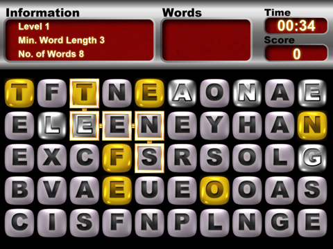 Words Plus Free - Hunt Words with New Letters - Crossword Puzzles