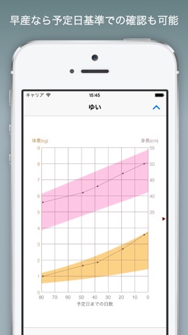 赤ちゃんの成長グラフ Liteのおすすめ画像3