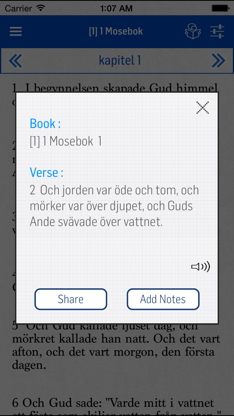 Swedish Bible screenshot 4