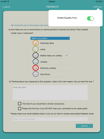 Screenshot #6 pour NHS Friends and Family Test