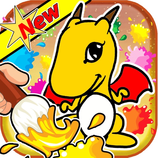 Drawing & Coloring Book for little Kids icon