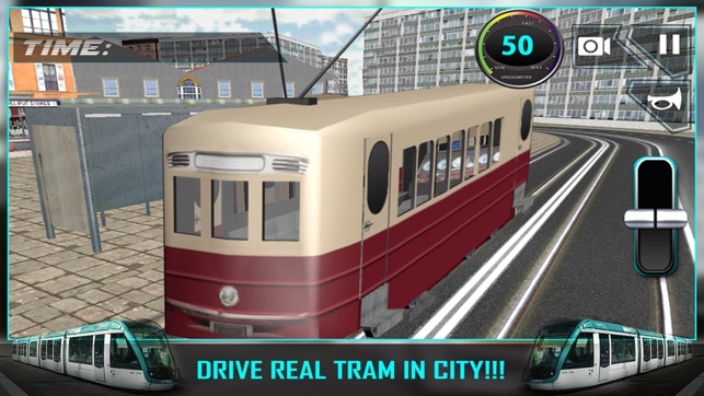 City Tram Driving Conductor Sim 3D(圖1)-速報App