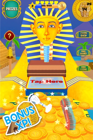 Pharaoh's Coins - Gold Pharoh Ancient Token Dozer screenshot 4