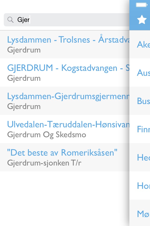 Stisykkelguiden screenshot 2