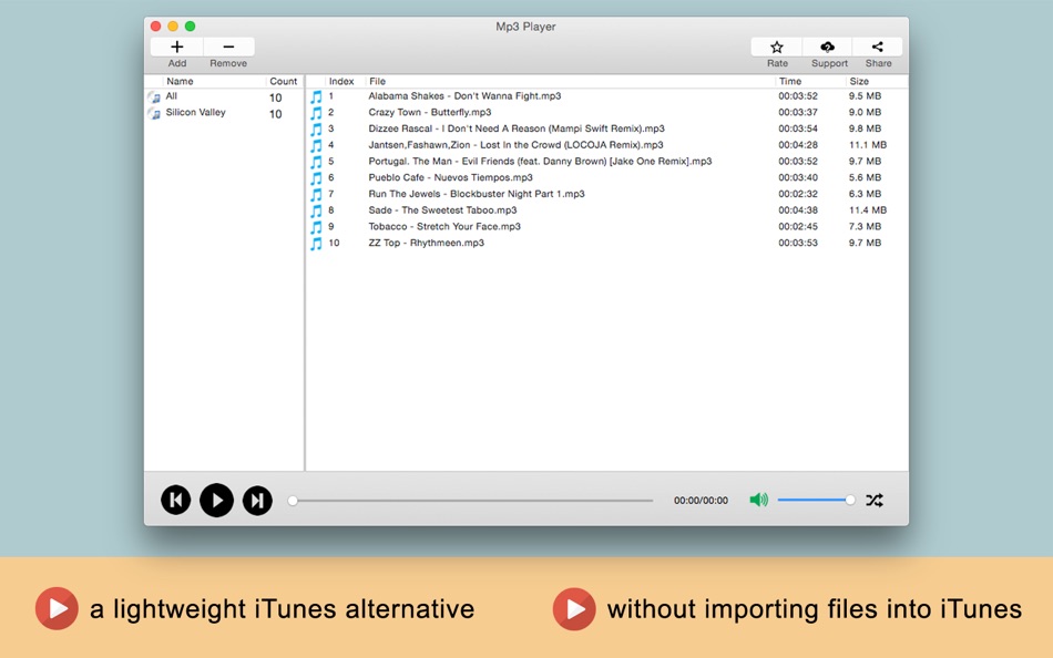 Mp3 Player Pro - 1.1.1 - (macOS)