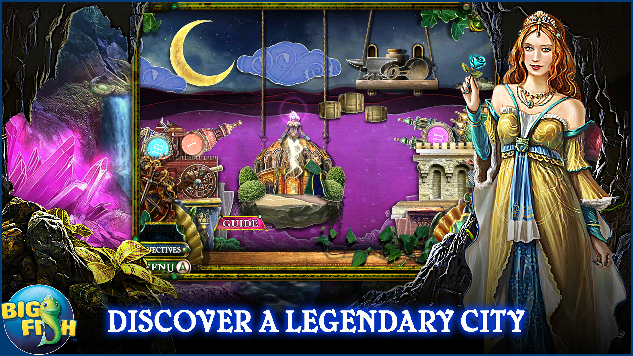 Dark Parables: The Little Mermaid and the Purple Tide - A Magical Hidden Objects Game (Full) screenshot 4