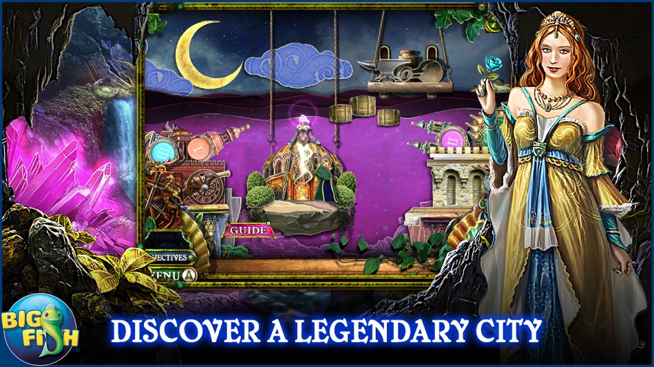 #3. Dark Parables: The Little Mermaid and the Purple Tide - A Magical Hidden Objects Game (Full) (iOS) 由: Big Fish Games, Inc
