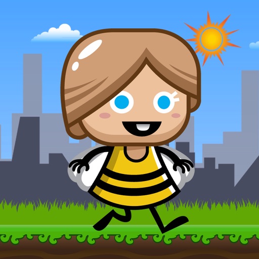 Run & Fly Bee Girl icon