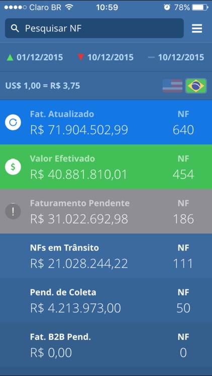 COL Central de Operações Logísticas