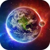 Galaxy Space Wallpapers & Backgrounds - Custom Home Screen Maker with HD Pictures of Astronomy & Planet app icon - Reference app for iPhone