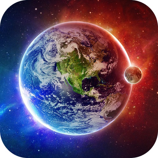 Galaxy Space Wallpapers & Backgrounds - Custom Home Screen Maker with HD Pictures of Astronomy & Planet icon