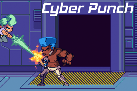 Cyber Punch - Cyborgs & Robots Beat'em Up & Fighting Game by Pedro Ruíz screenshot 4