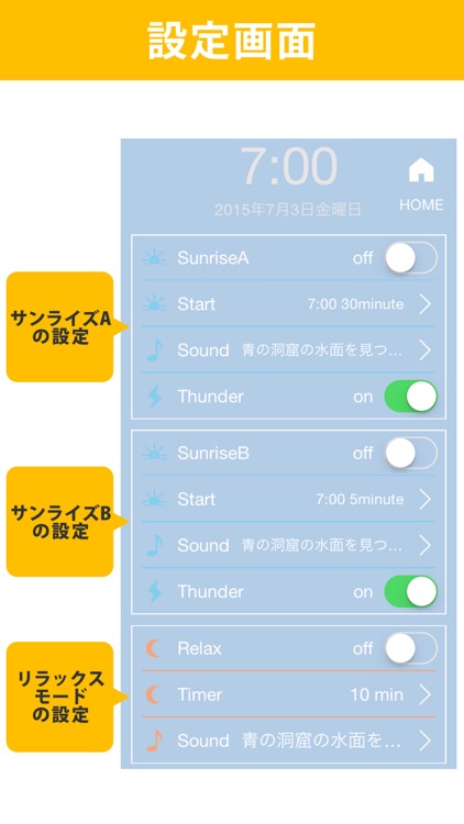 inti 目覚ましアプリ