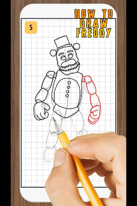 How to Draw Freddy