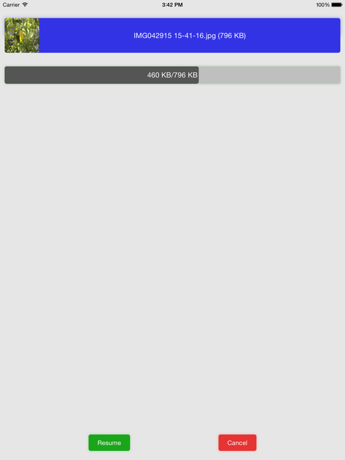 Resumable File Transfer by Cometdocs