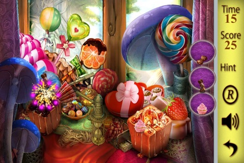 Candy Sweet Treats Hidden Objects screenshot 4