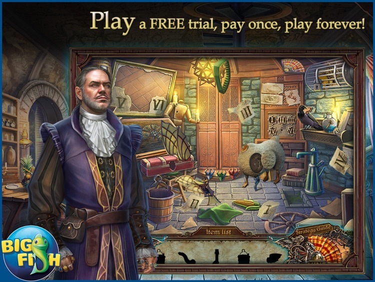 Grim Facade: The Artist and The Pretender HD - A Mystery Hidden Object Game screenshot-0