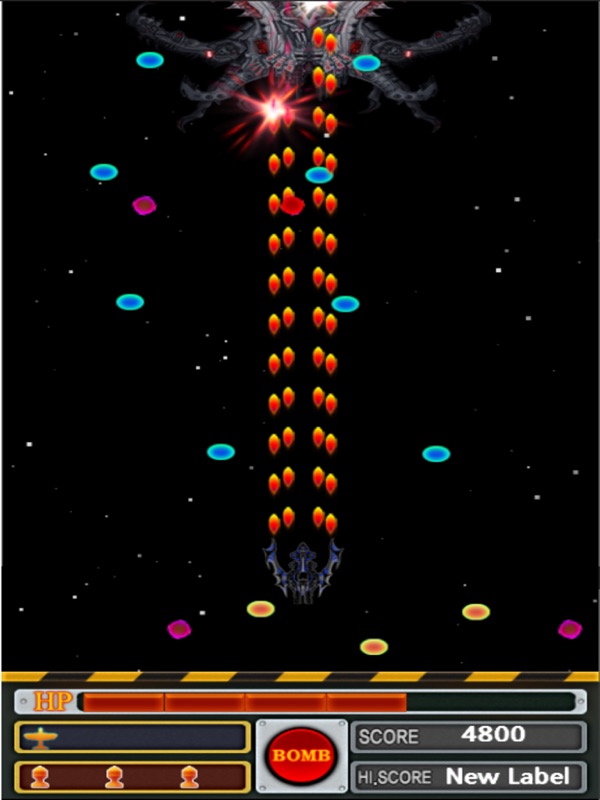 Blue Dragon Spaceship Alein Galaxy War screenshot 5