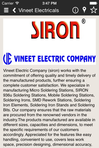 Vineet Electricals screenshot 3