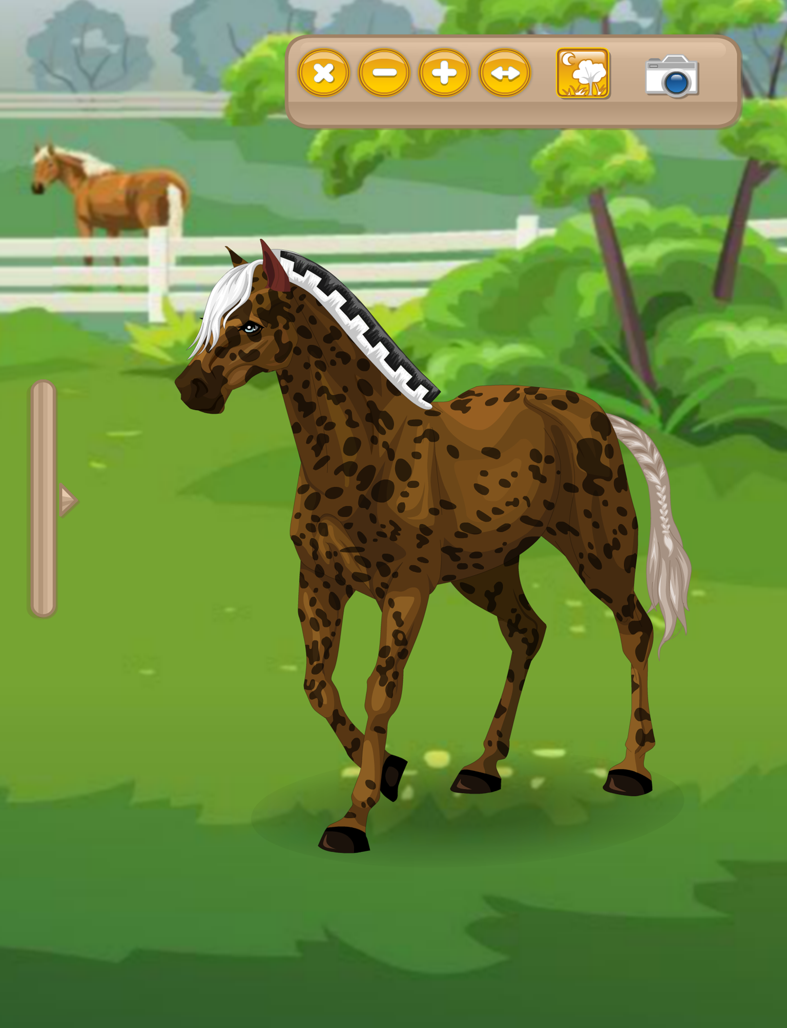Mary's Horse Dress up 2 - Dress up  and make up game for people who love horse games