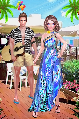 Beach Party Holiday Makeover - Summer Dress Up Game screenshot 3