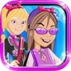 Izzy And Friends Girl Fashion Story- Sparkles High School Uniform Glam Dress Up Free Game