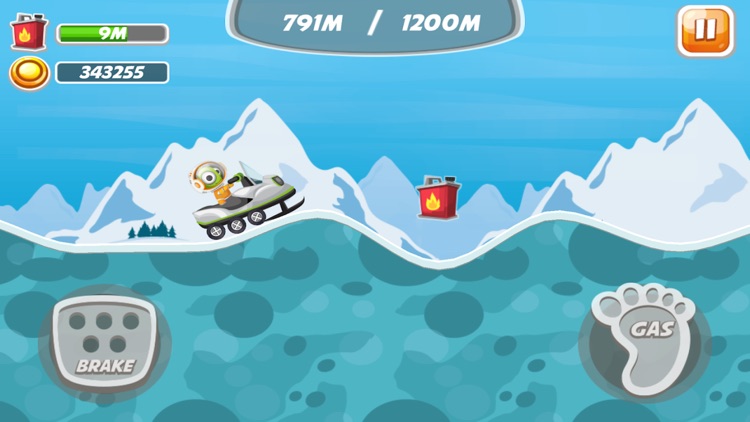 Alien Star Racing : Climb Up Hills!