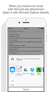 winmail opener iphone capturas de pantalla 1