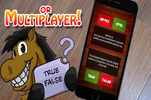 Horses True False Quiz - For Kids! Amazing Horse And Foal Facts, Trivia And Knowledge! screenshot 2