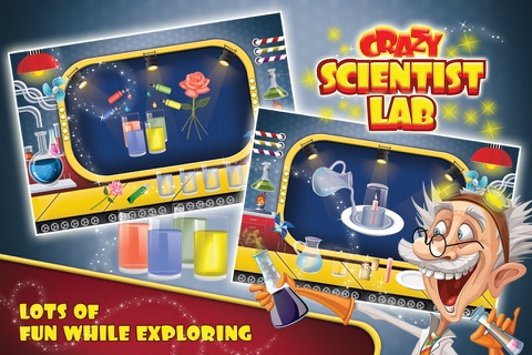 Crazy Scientist Lab Experiment – Amazing chemistry experiments game screenshot 2