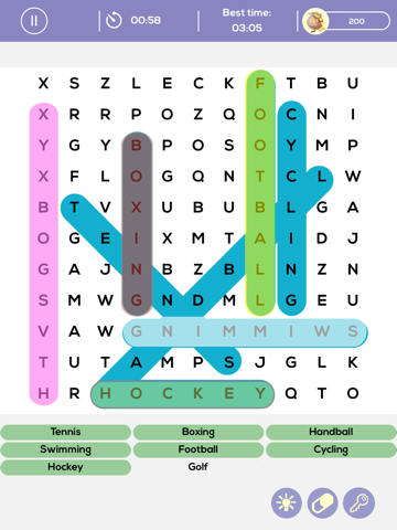 Screenshot #4 pour Daily Word Search ~ Le meilleur forum de puzzle Jeux de lettres par des jeux de jetmom gratuitement