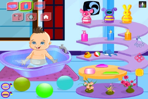 Baby Bathing Dress Up Makeover Care for Girls Kids in Preschool Kindergarten screenshot 4