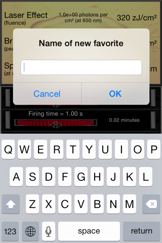 Laser Effect Calculator screenshot 4
