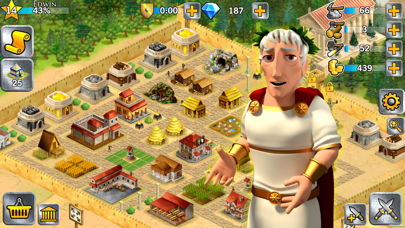 Screenshot #3 pour Battle Empire : Guerres Romaines (Battle Empire: Roman Wars) - Érigez une cité romaine, luttez contre d'autres joueurs et étendez votre empire!