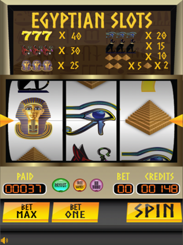 Screenshot #6 pour Egyptian Slots - Machines à sous de casino gratuits