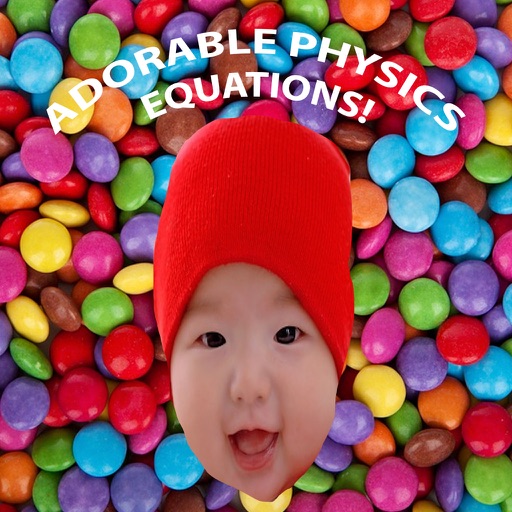 Adorable Physics Formula FlashCards