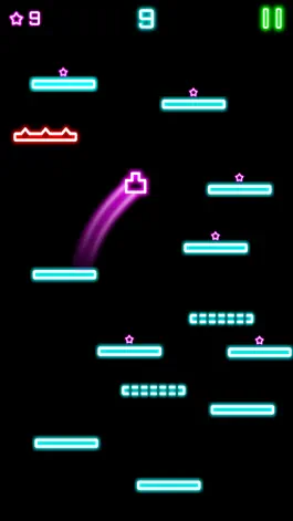 Game screenshot Rock Bounce jump on various types of glowing platforms mod apk