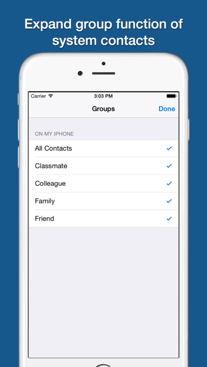 Contacts Plus Lite — With Group Message and Email