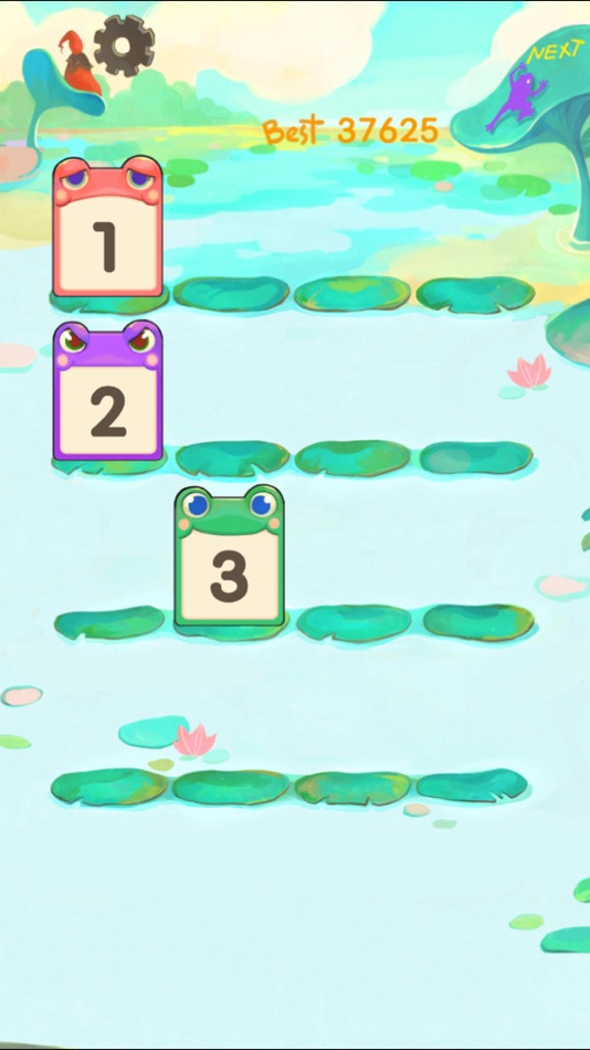 #4. Frog Threes (iOS) 由: Park Seokwoon