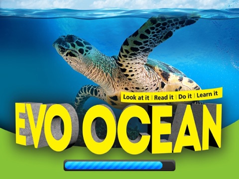 EVO OCEAN - Augmented Reality iPad screenshot 1 - Book app
