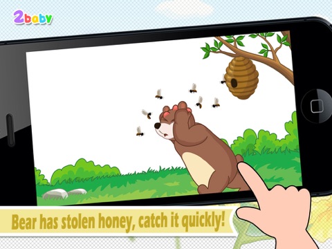 Bee - InsectWorld A story book about insects for children iPad screenshot