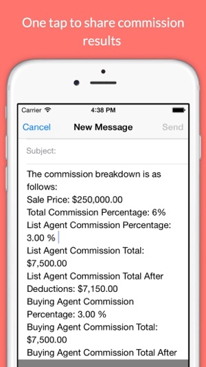 Real Estate Agent Commission Calculator(圖4)-速報App