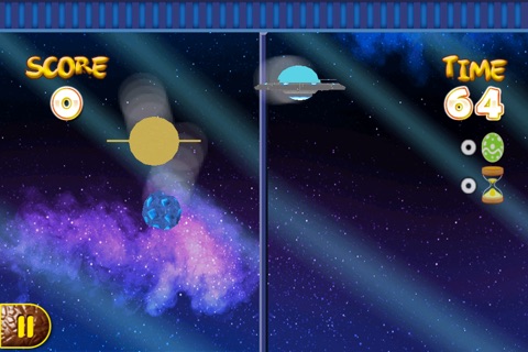 Amazing Space Warrior Showdown - cool finger swipe slashing game screenshot 2