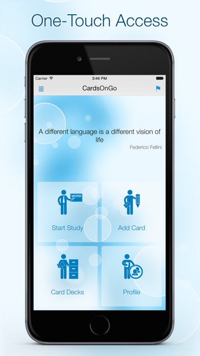 Cards On The Go: foreign language words memorization app with offline dictionariesのおすすめ画像2
